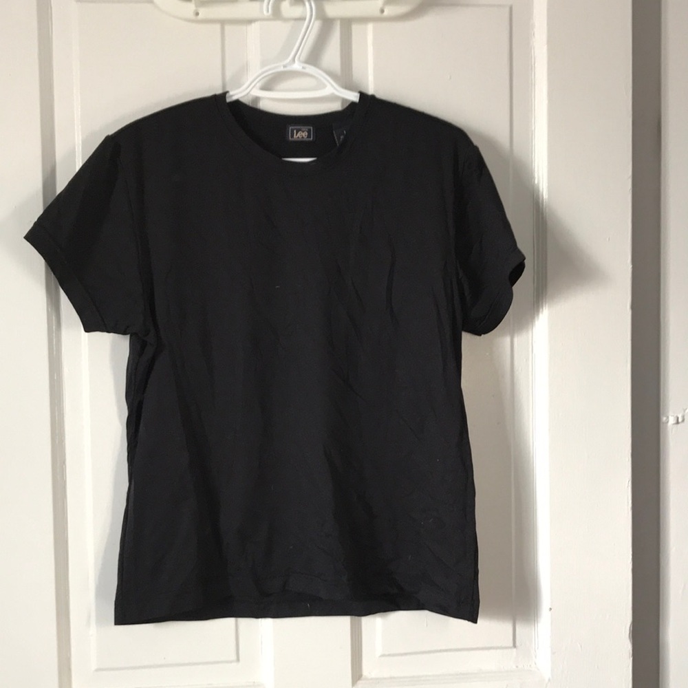 Lee tshirt black size large